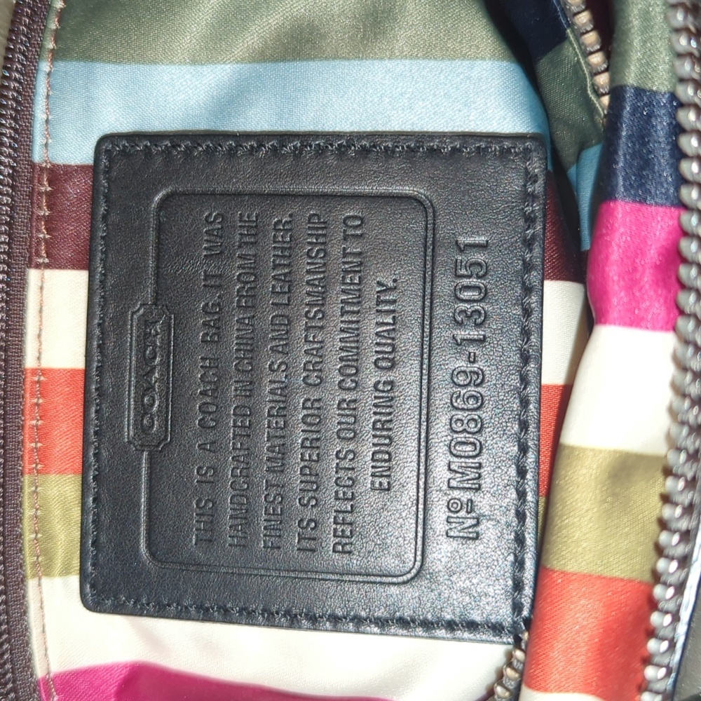 Coach Archive Gray Bleecker Peyton Limited Ed Satchel 13051 💯 - Picture 8 of 12